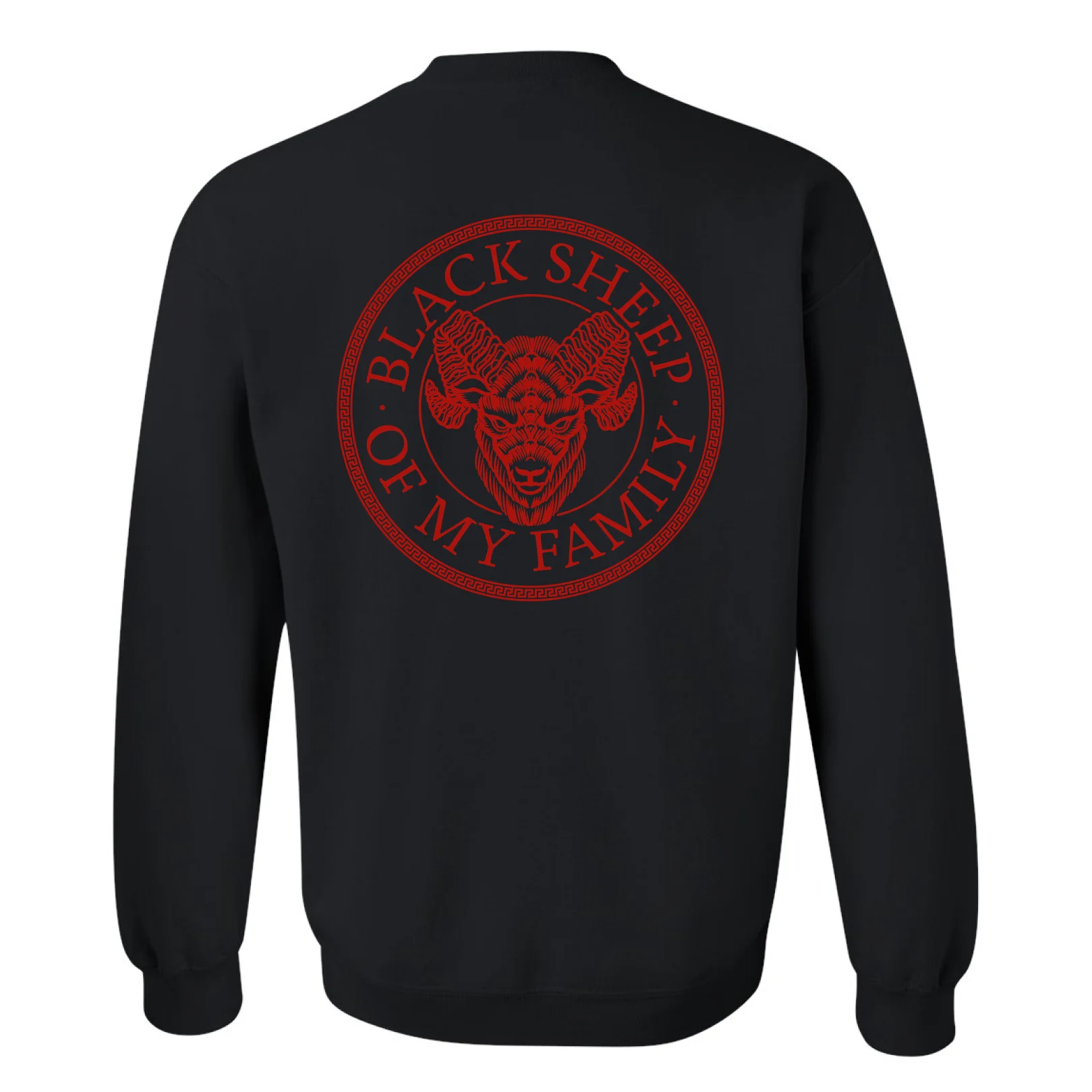 Holiday Black Sheep Unisex Crewneck Pullover