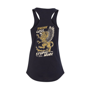 Think Less Women's Racerback Tank