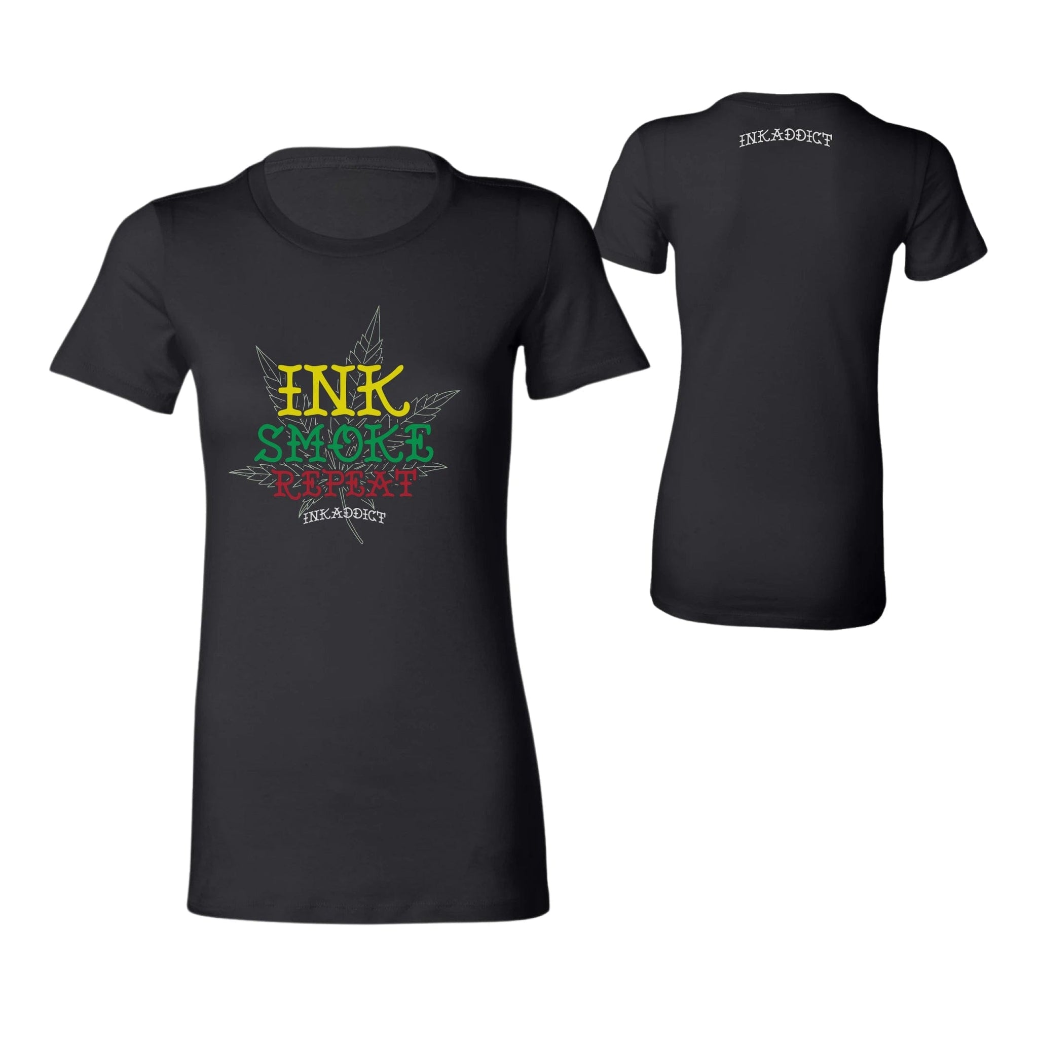 Ink, Smoke, Repeat Women's Slim-Fit Tee