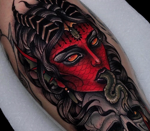 Haunting Halloween Tattoos