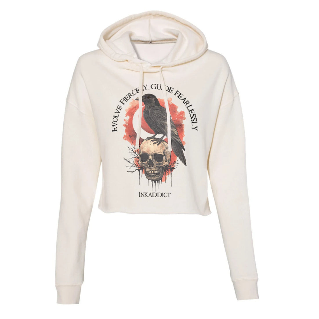 Evolve Fiercely Women's Cropped Hooodie